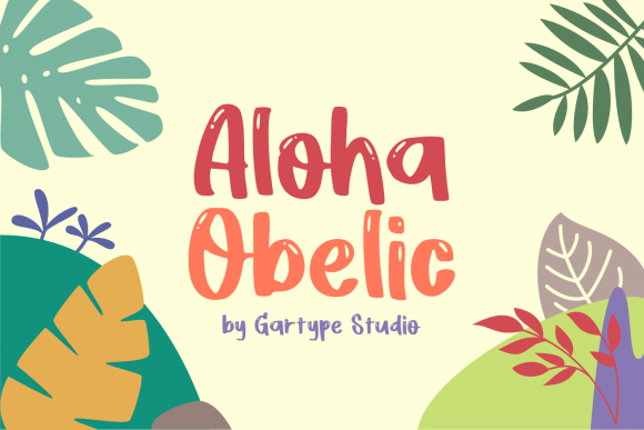 Aloha Obelic: The Trendy Display Font for Modern Web Design