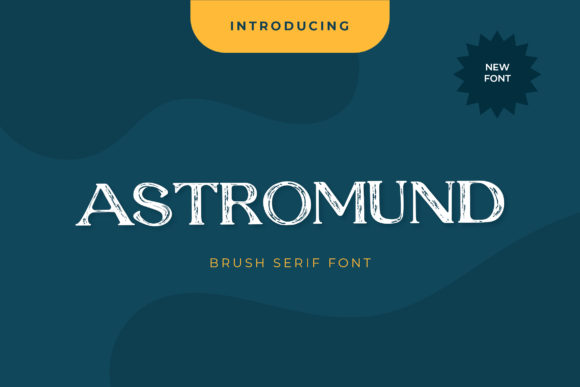 Astromund Display Font for Bold, Stylish Craft Creations
