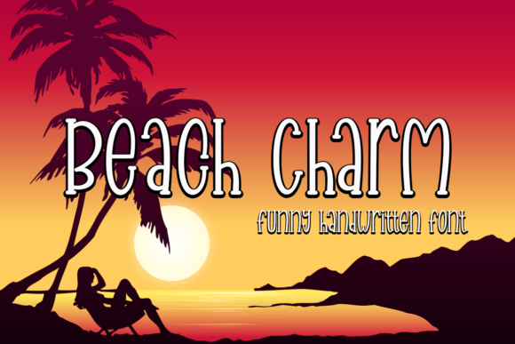 Beach Charm Font: A Display Typeface for Creative Makers