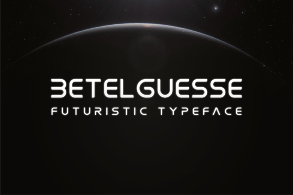 Betelguesse: A Modern Display Font for Editorial Design