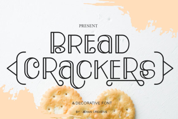 Bread Crackers Font Adds Bold Elegance to Web Design