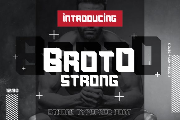 Broto Strong Typeface: Bold Display Fonts for High-Impact Campaigns
