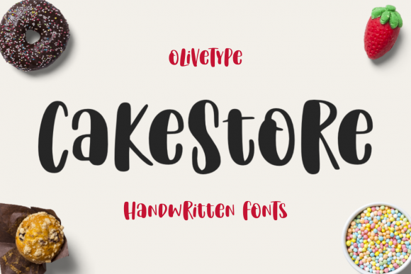 Cake Store: A Modern Display Font for Stylish Branding