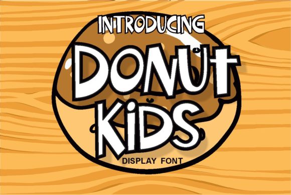 Donut Kids Font for Sweet and Creative Branding