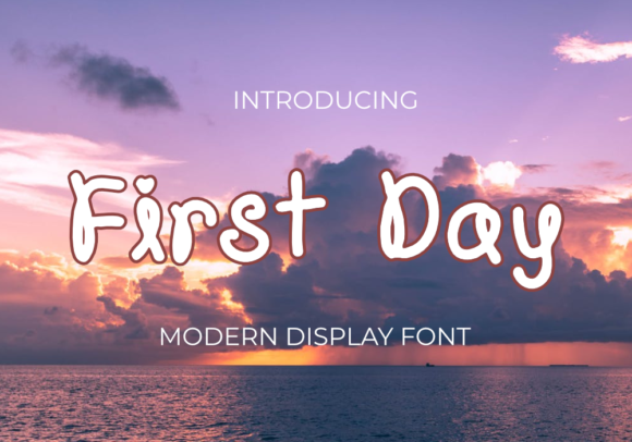 First Day Font Review: A Modern Display Typeface for Creative Projects