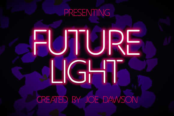 Future Light Font for Cyberpunk-Themed Campaigns