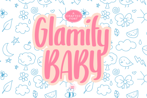 Glamify Baby Font for Modern Branding and Creative Projects