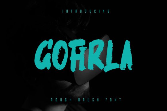 Gofirla Brushed Display Font Review