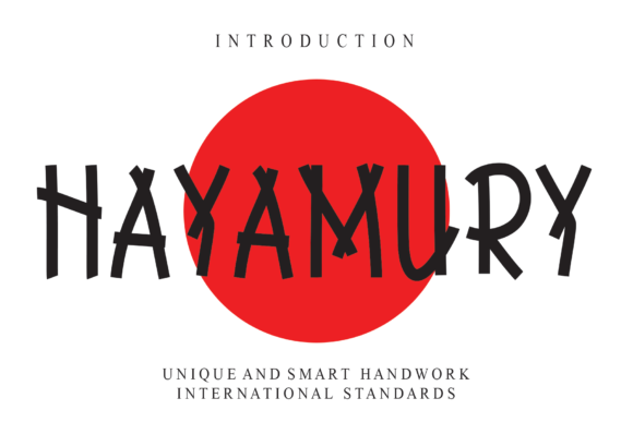 Hayamury Font: Elevating Creative Projects with Display Typography