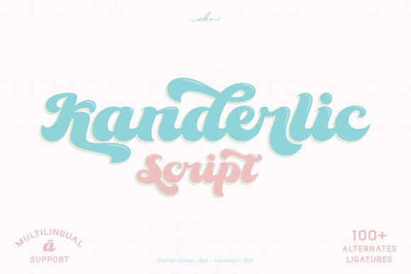 Kanderlic Display Font Review for Branding