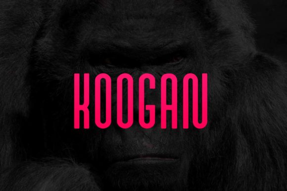 Koogan Display Font for Creative Makers and Designers