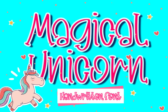 Magical Unicorn Font for a Magical Brand Makeover