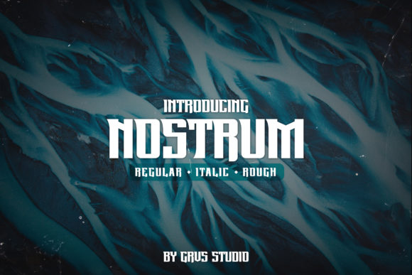 Nostrum Font: A Bold Typeface for Editorial Design