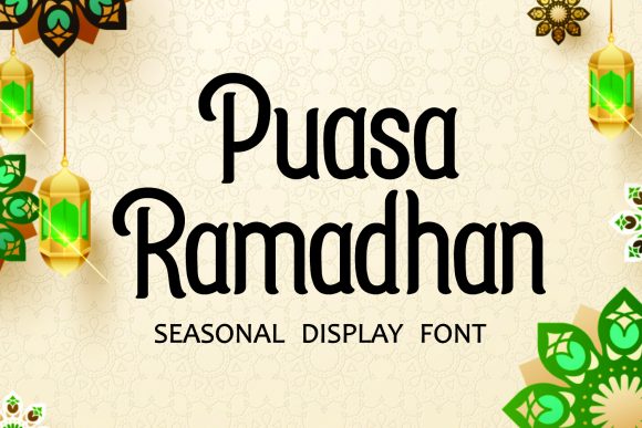 Puasa Ramadhan Typeface Review for Small Business Branding