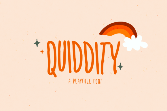 Quiddity Font: A Playful Typeface for Business Branding