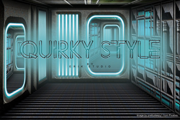 Quirky Style Font for Creative Craft Designs