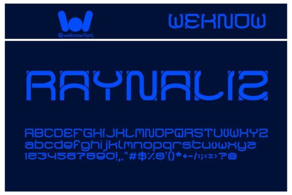 Raynaliz Font Review: A Stylish Display Typeface for Creative Makers