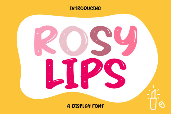 Rosy Lips Font for Modern Branding and Creative Designs