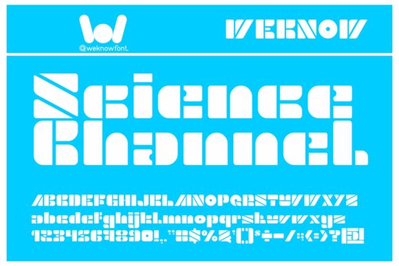 Science Channel Font: A Modern Display Typeface for Creative Projects