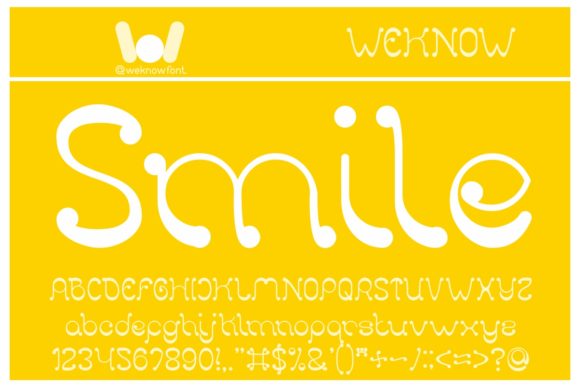 Smile Font for a Memorable Brand Look