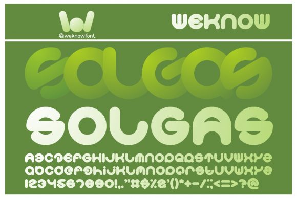 Solgas Free Download: A Techno Display Font Review