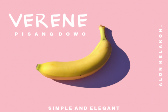 Verene Display Font for Friendly Campaign Design