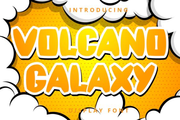 Volcano Galaxy Font for a Memorable Brand Look