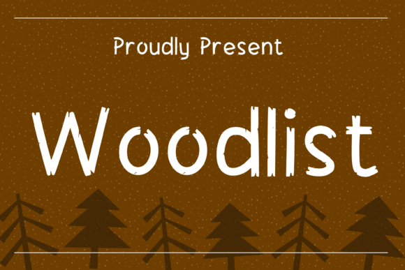 Woodlist Font for Modern Web Design Projects