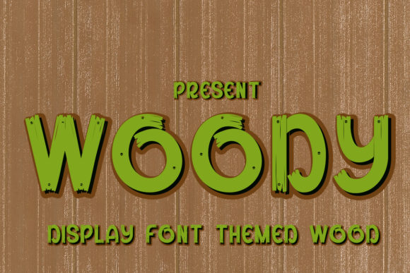 Woody Font: A Whimsical Way to Boost Campaign Appeal